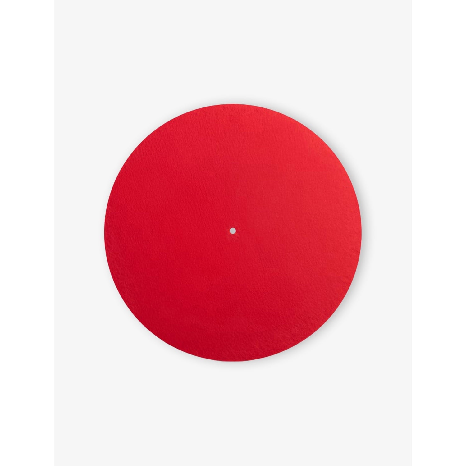 Transparent turntable slip mat for record players, UK version