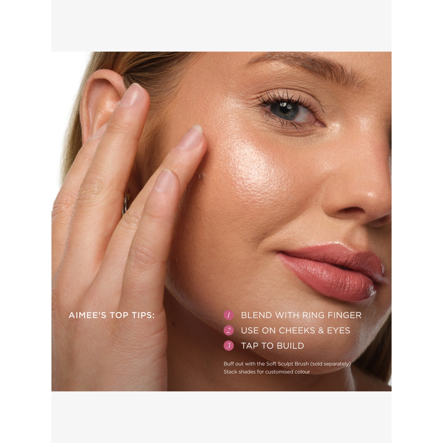 Sculpted by Aimme Cream Luxe Highlight 51g, imported from the UK