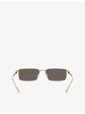 Tiffany & Co rectangle-frame metal sunglasses TF3121KB, UK version