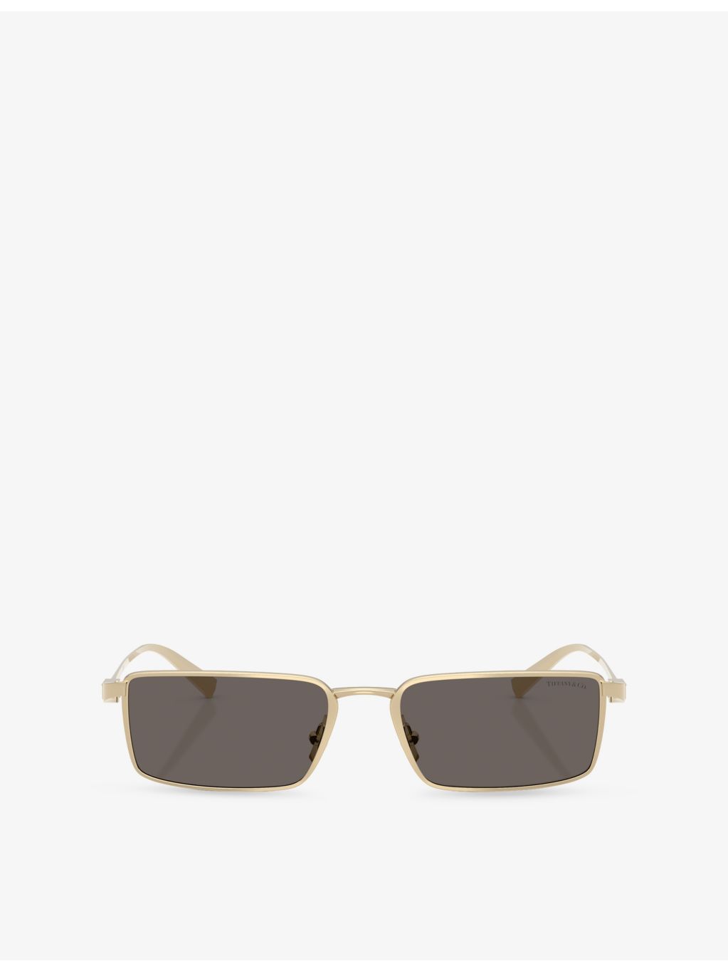 Tiffany & Co rectangle-frame metal sunglasses TF3121KB, UK version