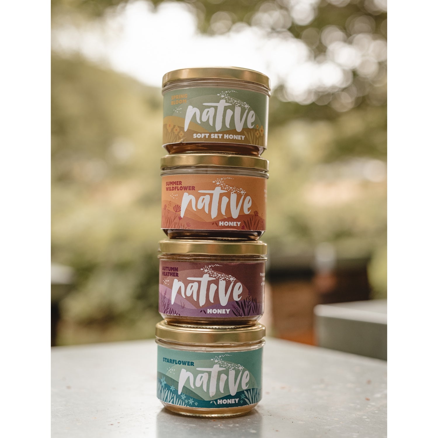 Native Honey summer wildflower honey 280g, imported from the UK