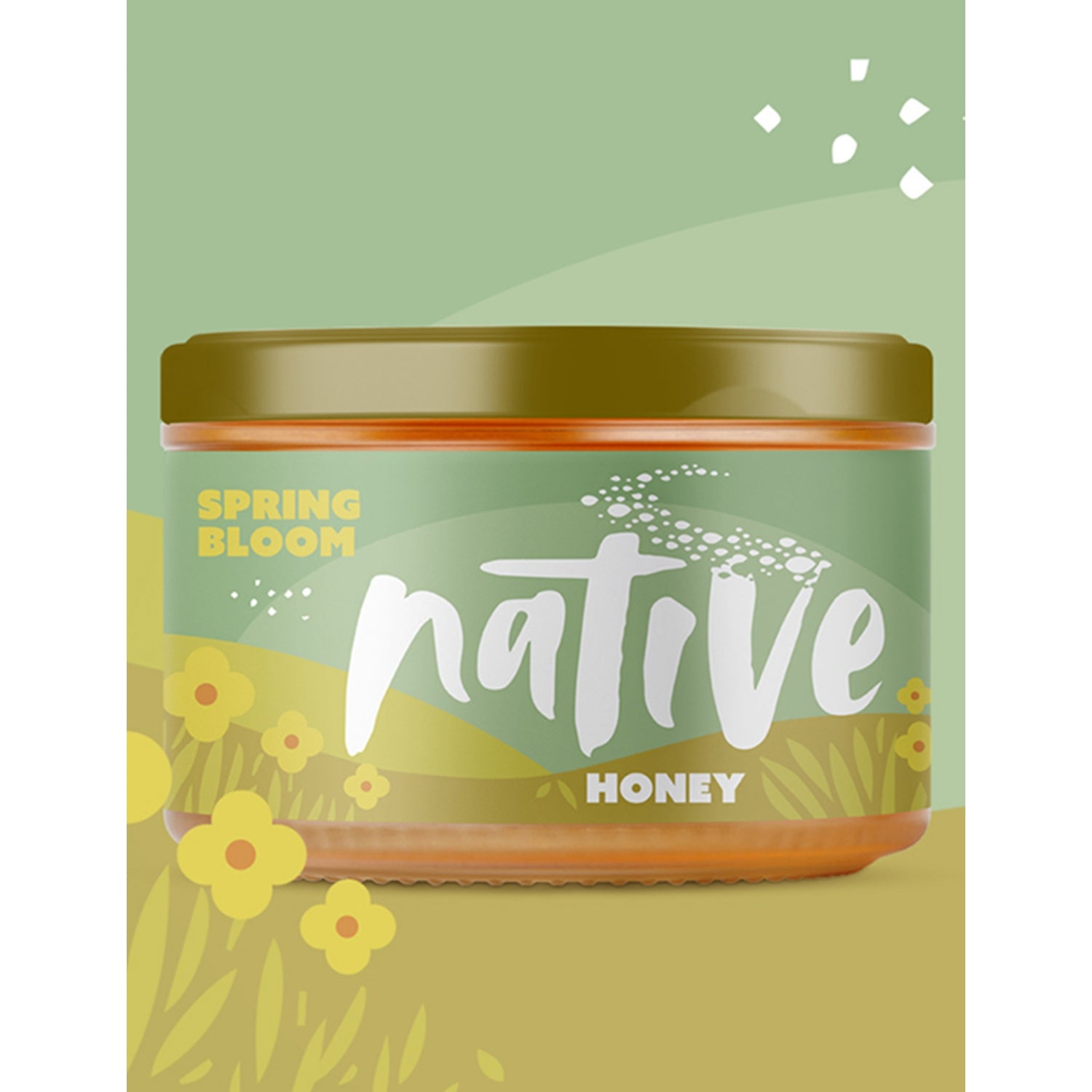 Native Honey Spring Bloom soft set honey 280g (British brand)
