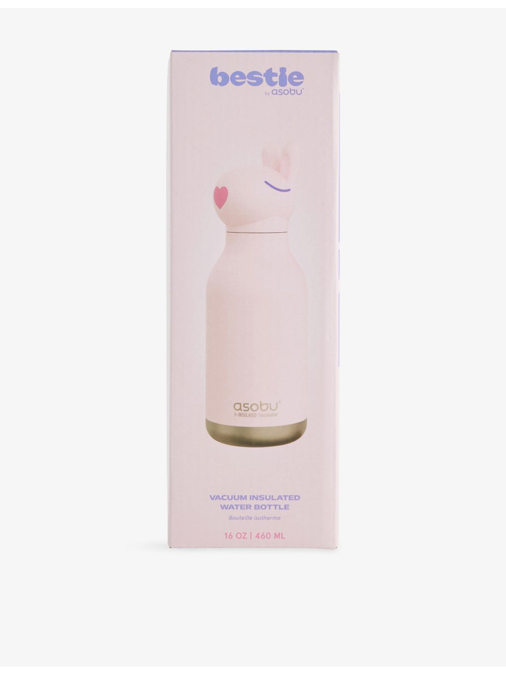 ASOBU Bestie Bunny stainless steel bottle 16 oz, UK version