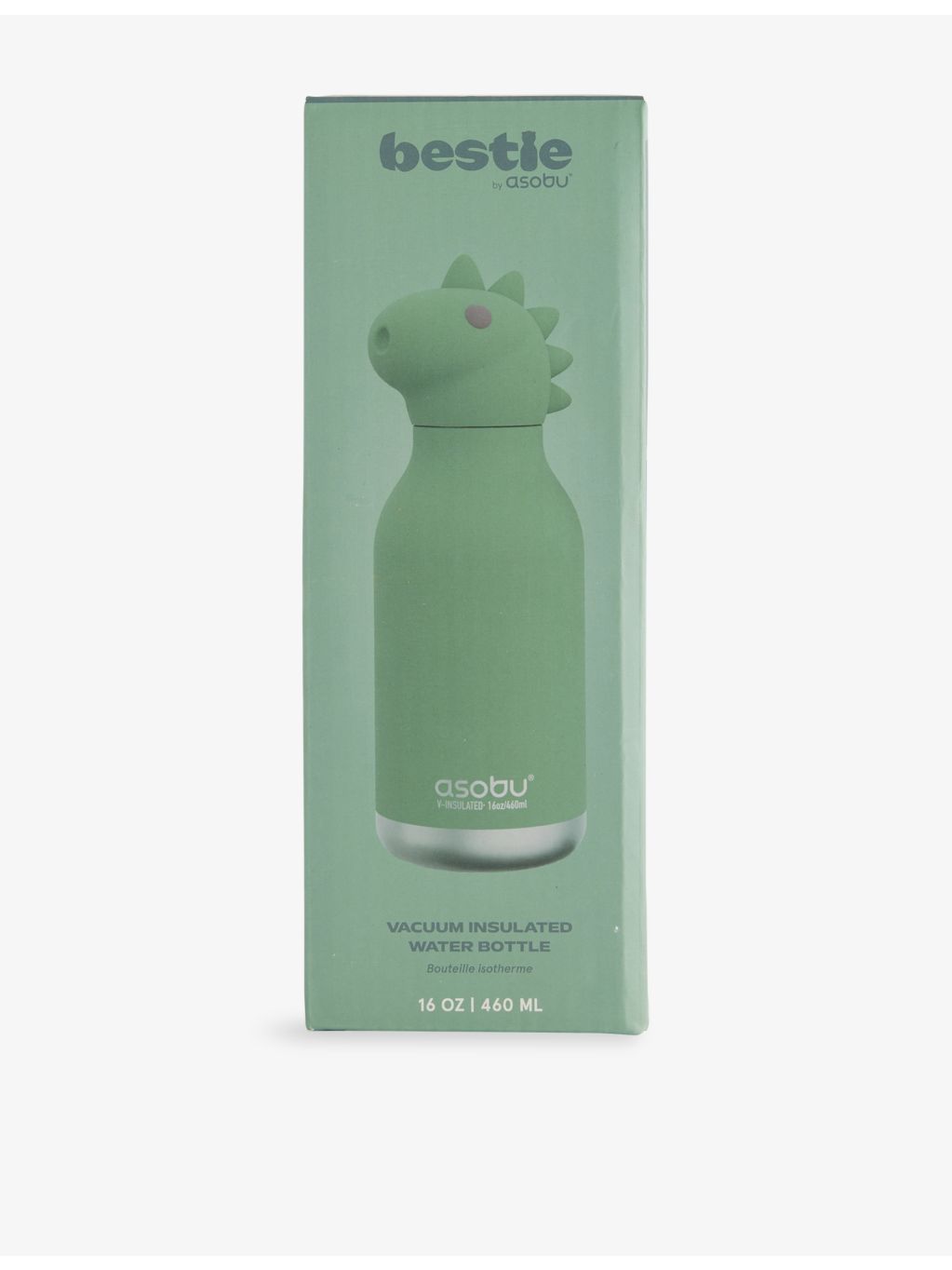 ASOBU Dino stainless steel bottle 16oz, imported from the UK