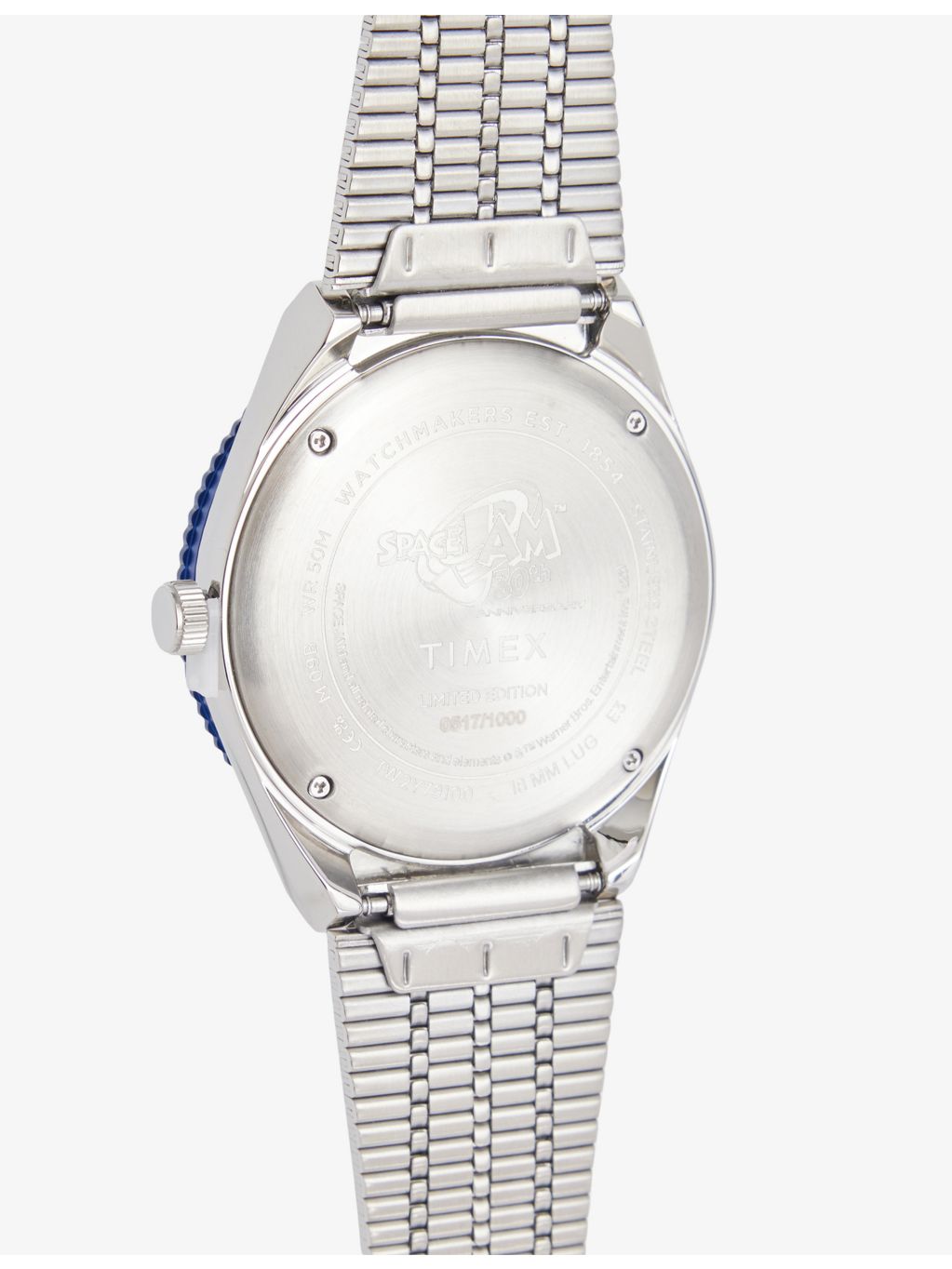 Timex Space Jam limited edition watch with blue dial stainless steel (British brand)