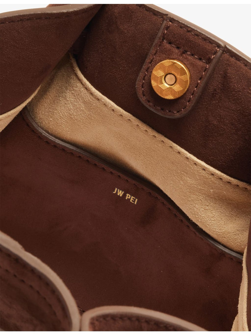 JW PEI Hana Mini Faux Suede Tote Handbag, UK version