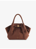 JW PEI Hana Mini Faux Suede Tote Handbag, UK version