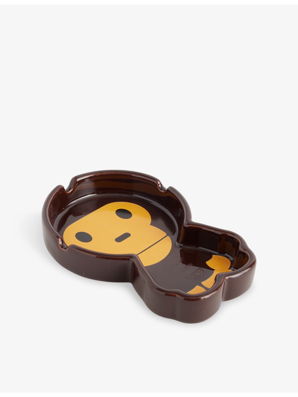 A Bathing Ape ceramic ashtray Baby Milo skull design - British product
