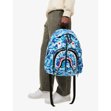 A Bathing Ape camo shark woven daypack - British product
