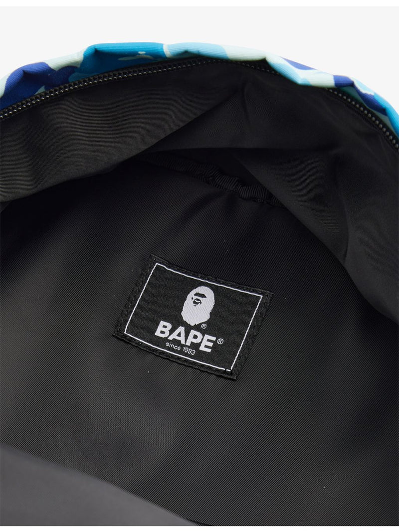 A Bathing Ape camo shark woven daypack - British product
