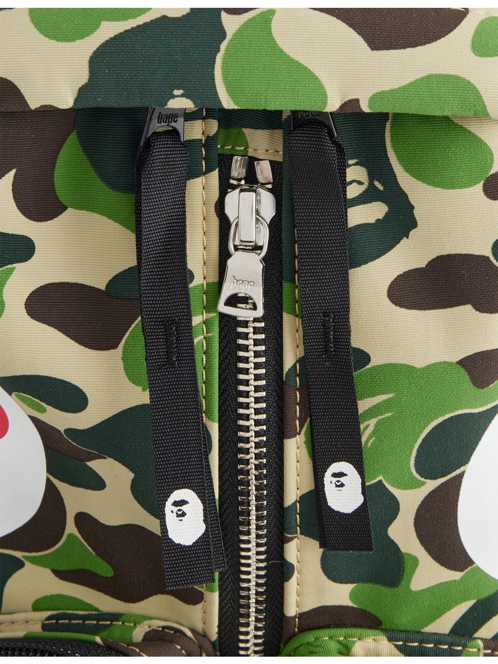 A Bathing Ape camo shark woven daypack - British product