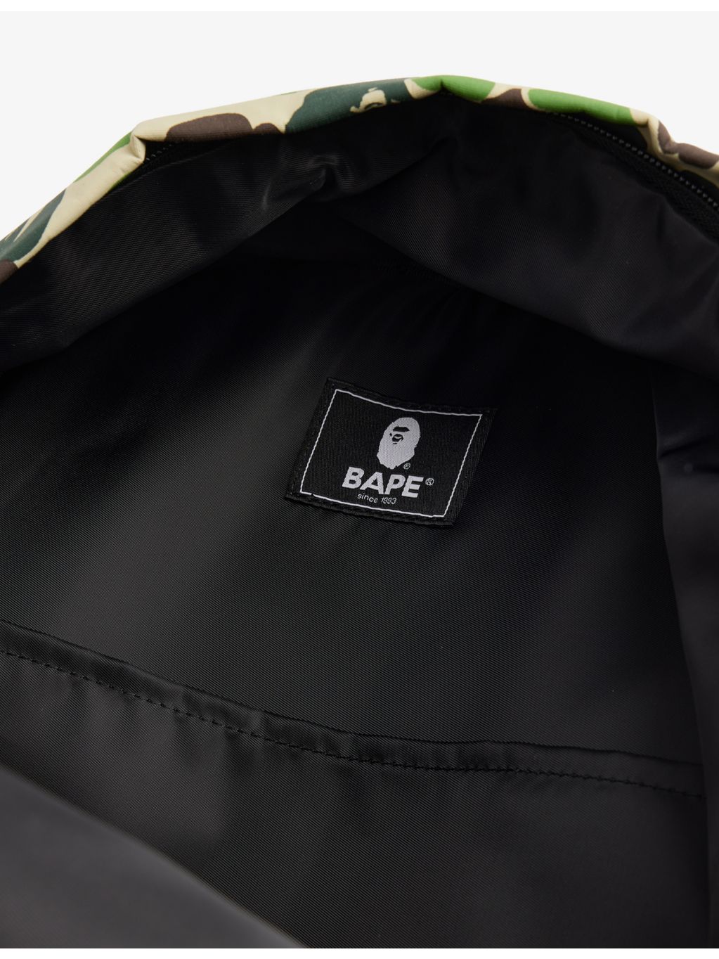 A Bathing Ape camo shark woven daypack - British product