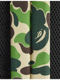 A Bathing Ape camo shark woven daypack - British product