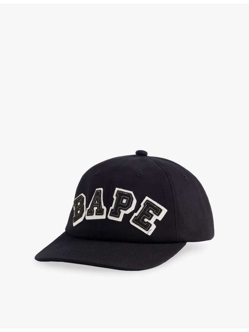 A Bathing Ape cotton-twill cap with domed crown and curved brim - British product