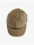 A Bathing Ape cotton twill cap with embroidered patch, UK version