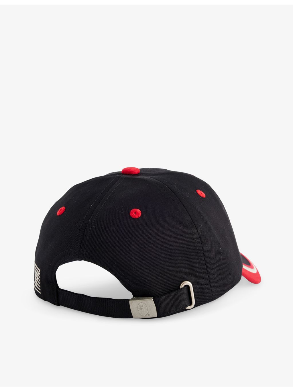 A Bathing Ape cotton-twill cap with embroidered branding - British product