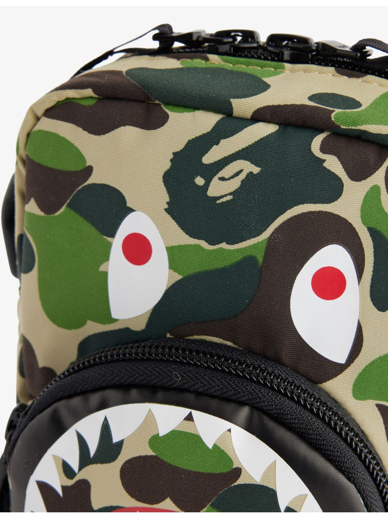 BAPE camo shark woven cross body bag - British product