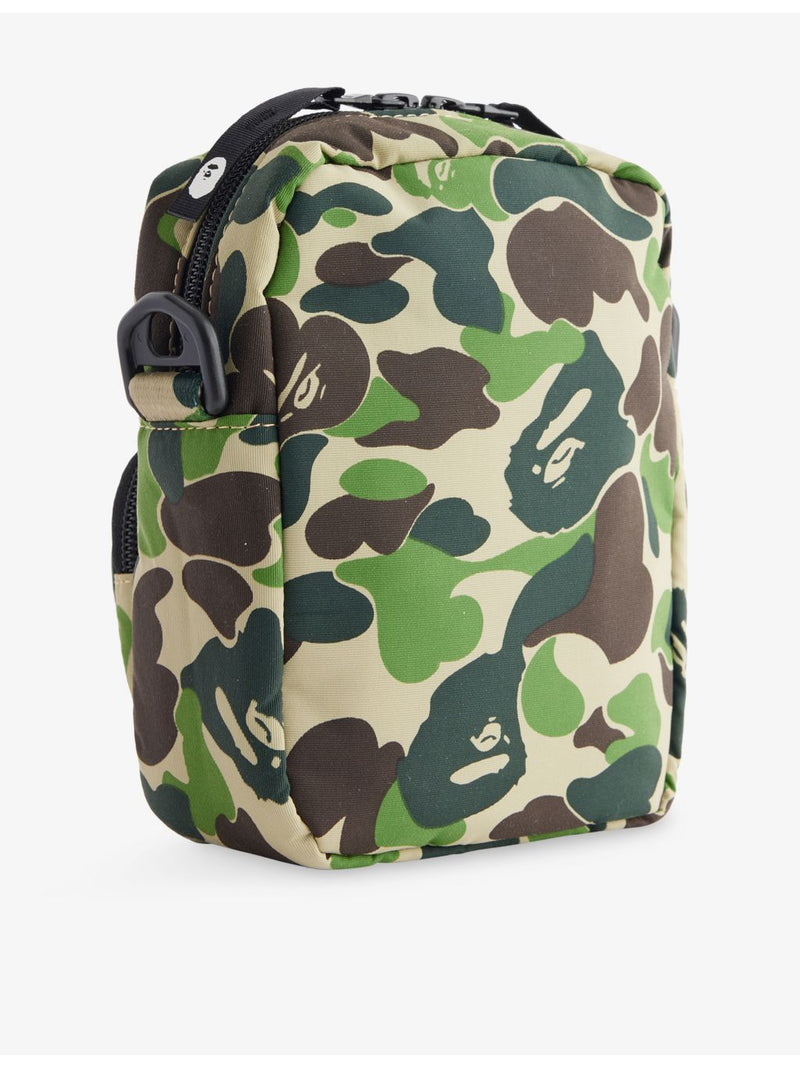 BAPE camo shark woven cross body bag - British product