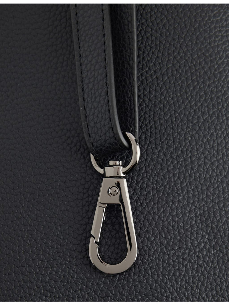 BAPE faux-leather mini bag with shark motif, imported from the UK