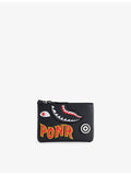 A Bathing Ape Shark Mini Leather Wallet (British brand)