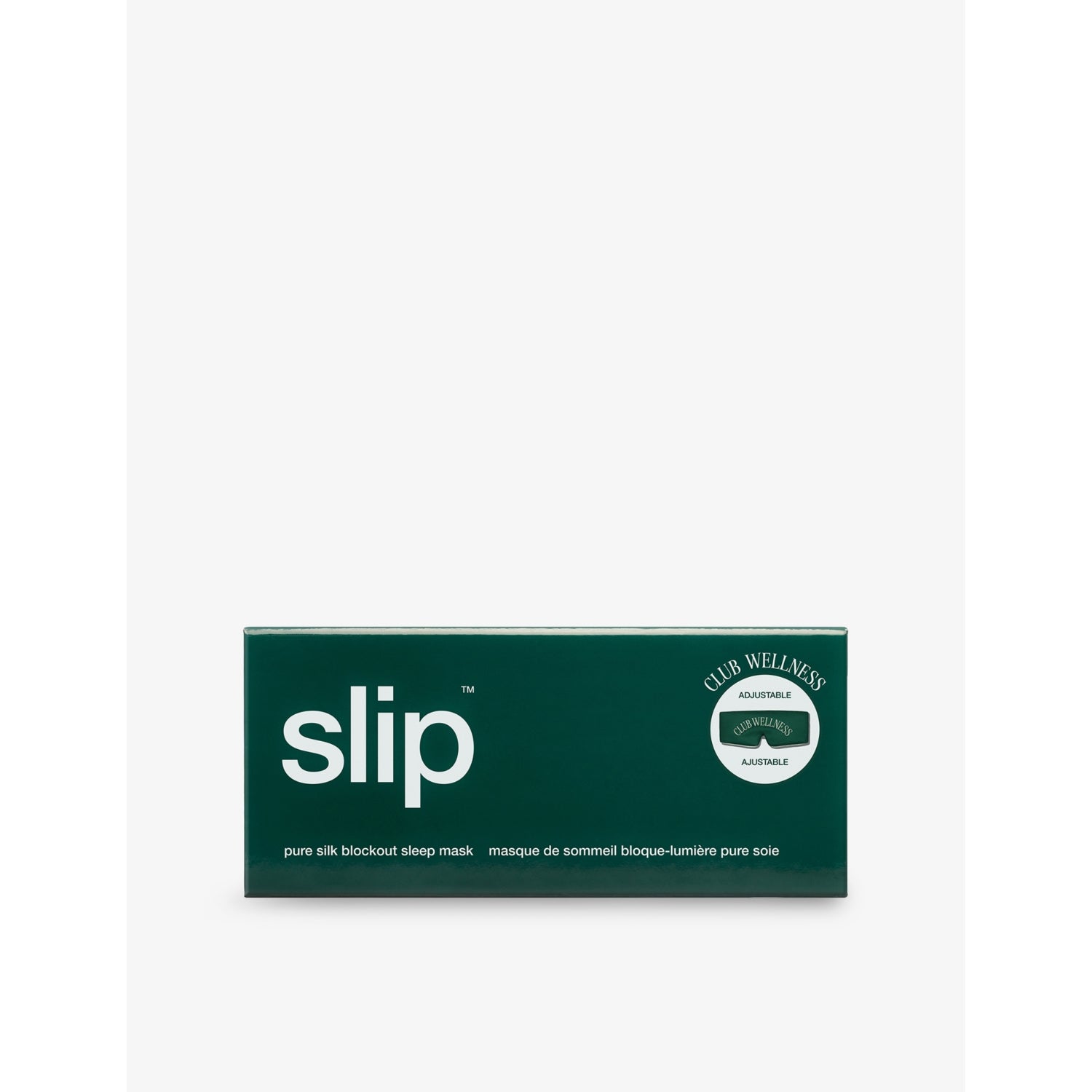 Slip Club Wellness 100% silk sleep mask, UK version