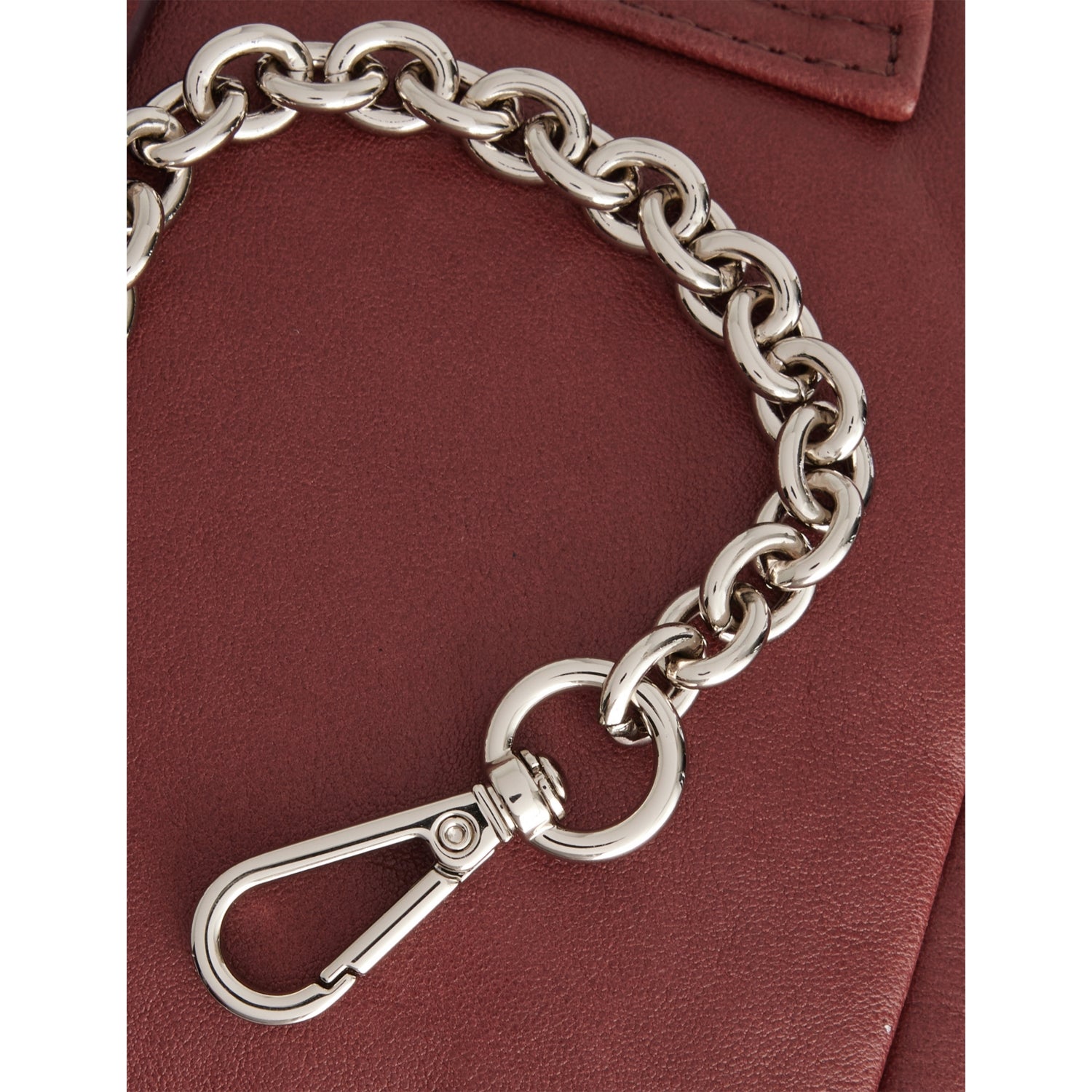 Vivienne Westwood Hazel Treasure leather handbag with chain strap - British product
