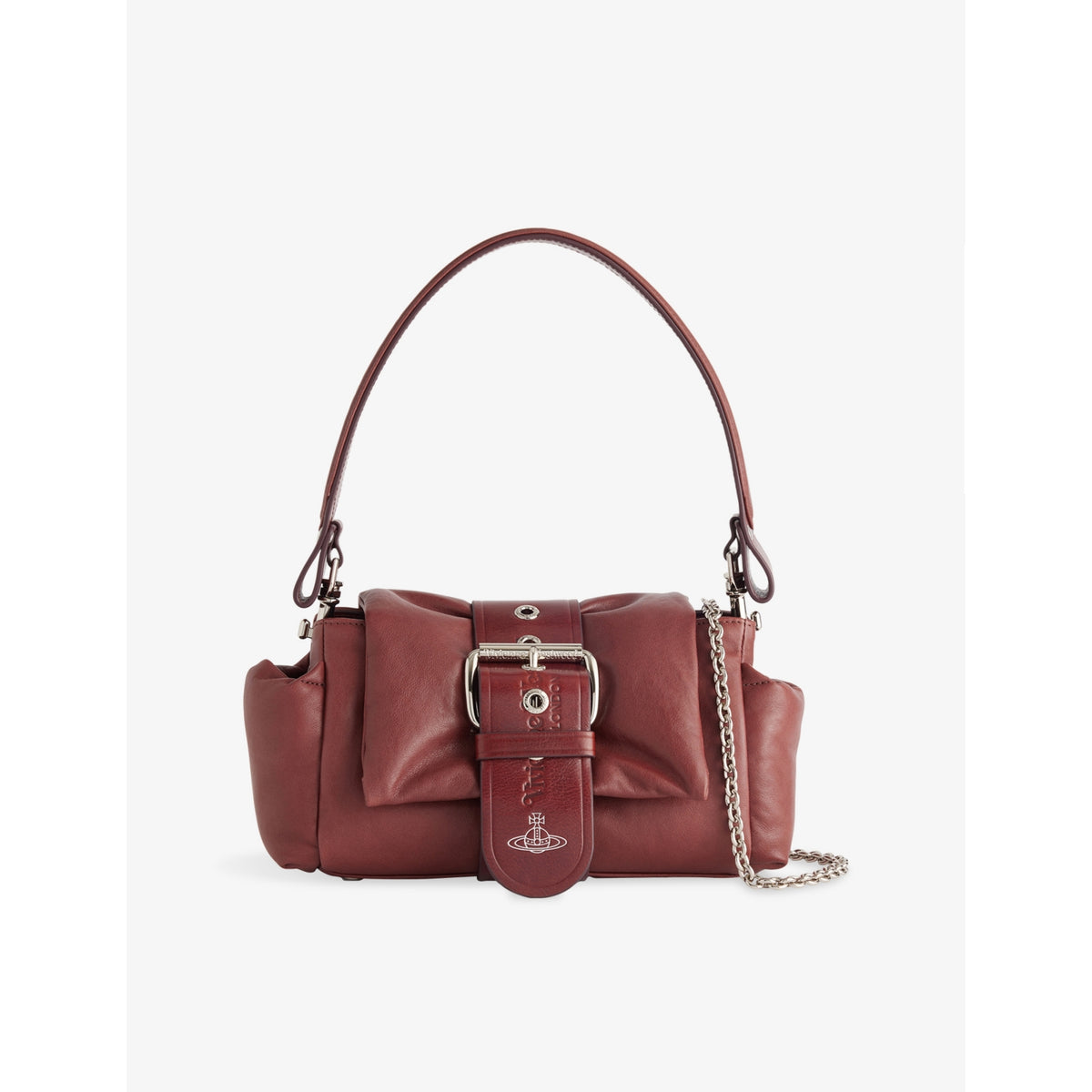 Vivienne Westwood Hazel Treasure leather handbag with chain strap - British product