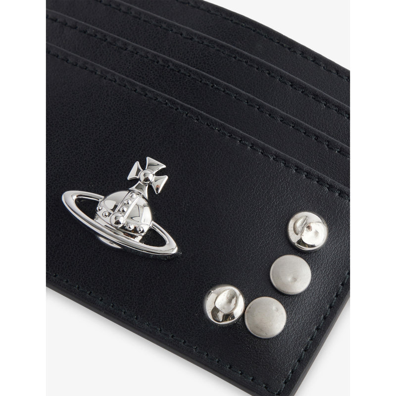Vivienne Westwood flat leather card holder - British product
