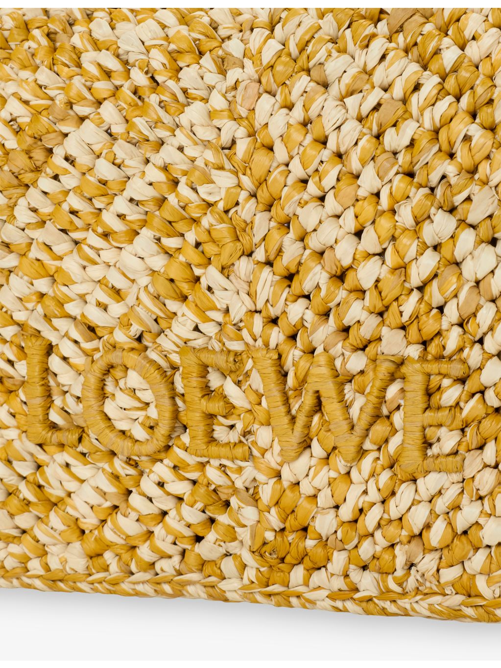 Loewe Cala Melange Raffia Mini Bag (British brand)