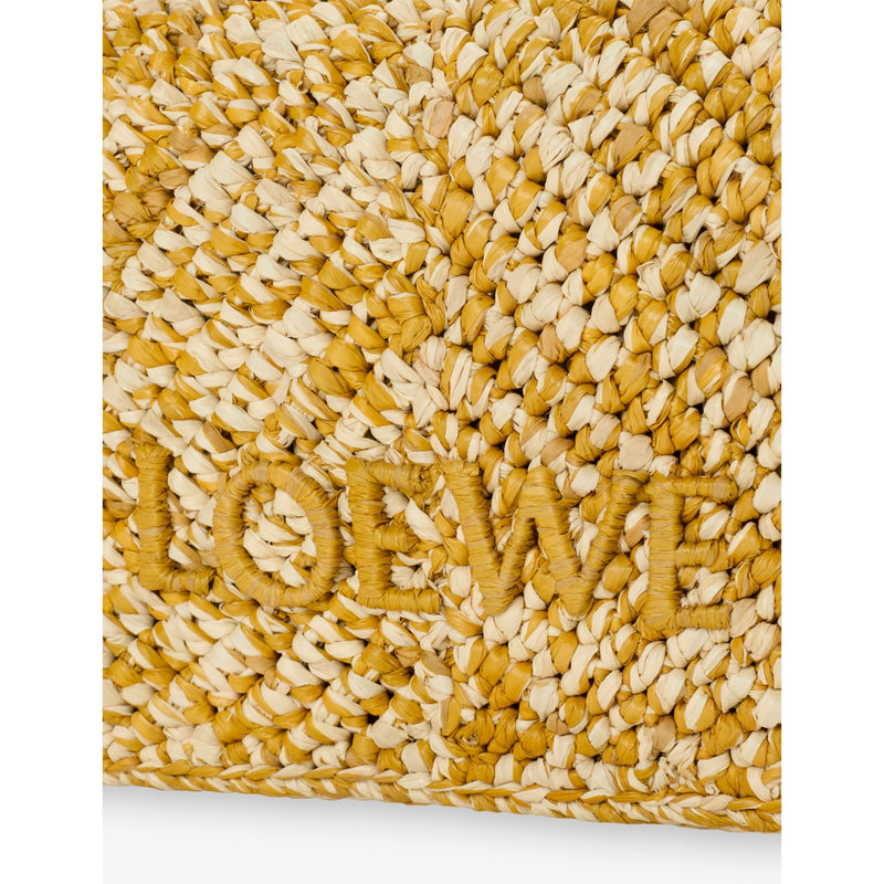 Loewe Cala Melange Raffia Mini Bag (British brand)