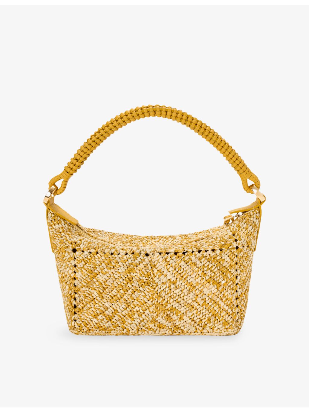 Loewe Cala Melange Raffia Mini Bag (British brand)