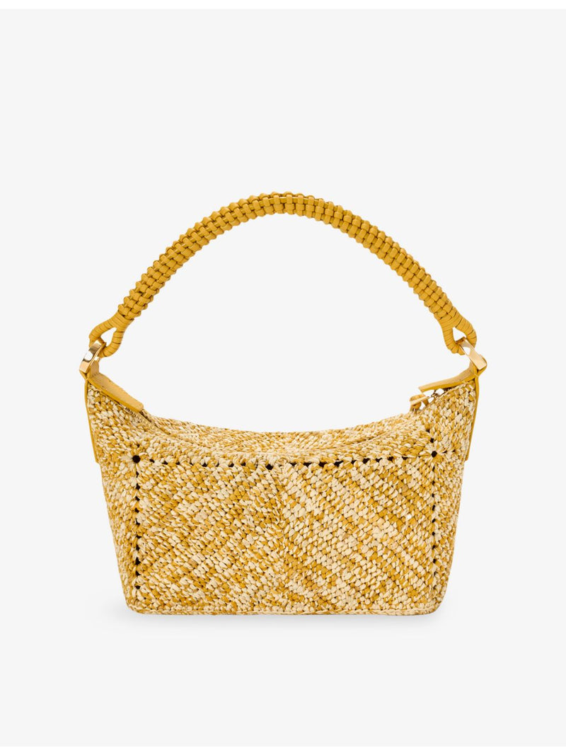 Loewe Cala Melange Raffia Mini Bag (British brand)