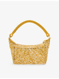 Loewe Cala Melange Raffia Mini Bag (British brand)