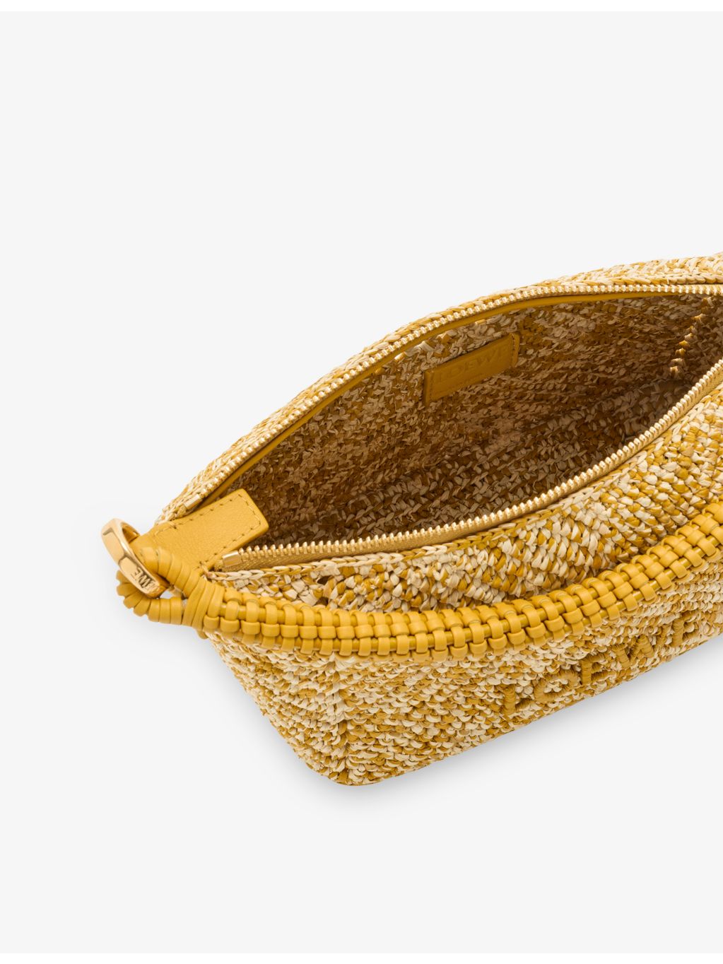 Loewe Cala Melange Raffia Mini Bag (British brand)