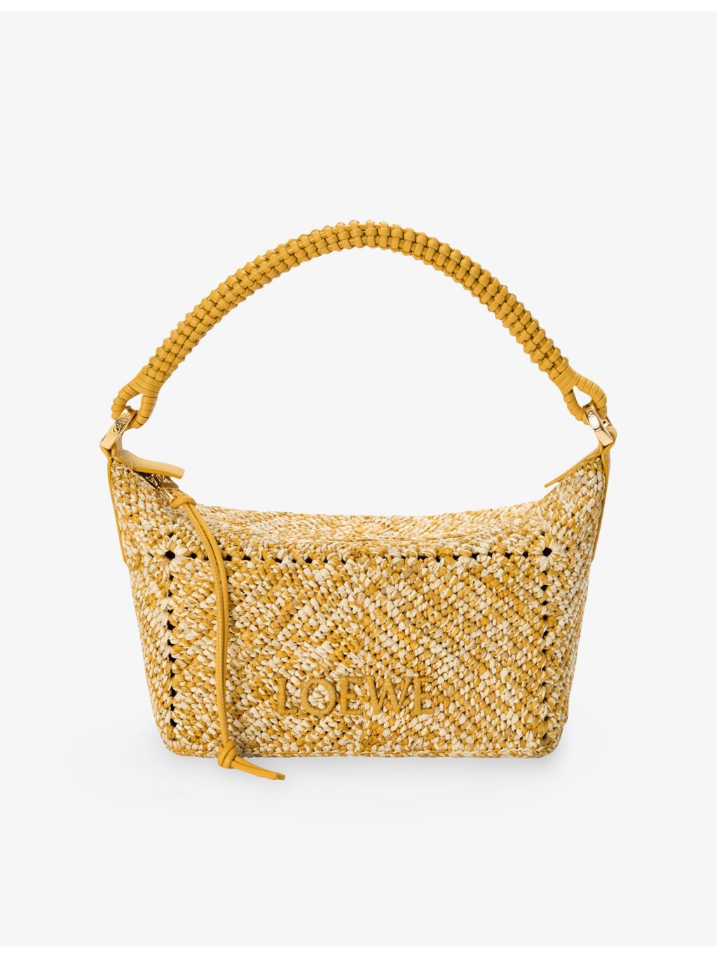 Loewe Cala Melange Raffia Mini Bag (British brand)