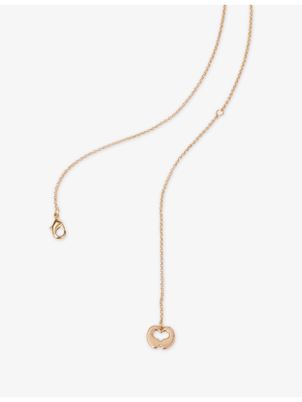 Maje fish motif brass necklace, imported from the UK