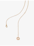 Maje fish motif brass necklace, imported from the UK