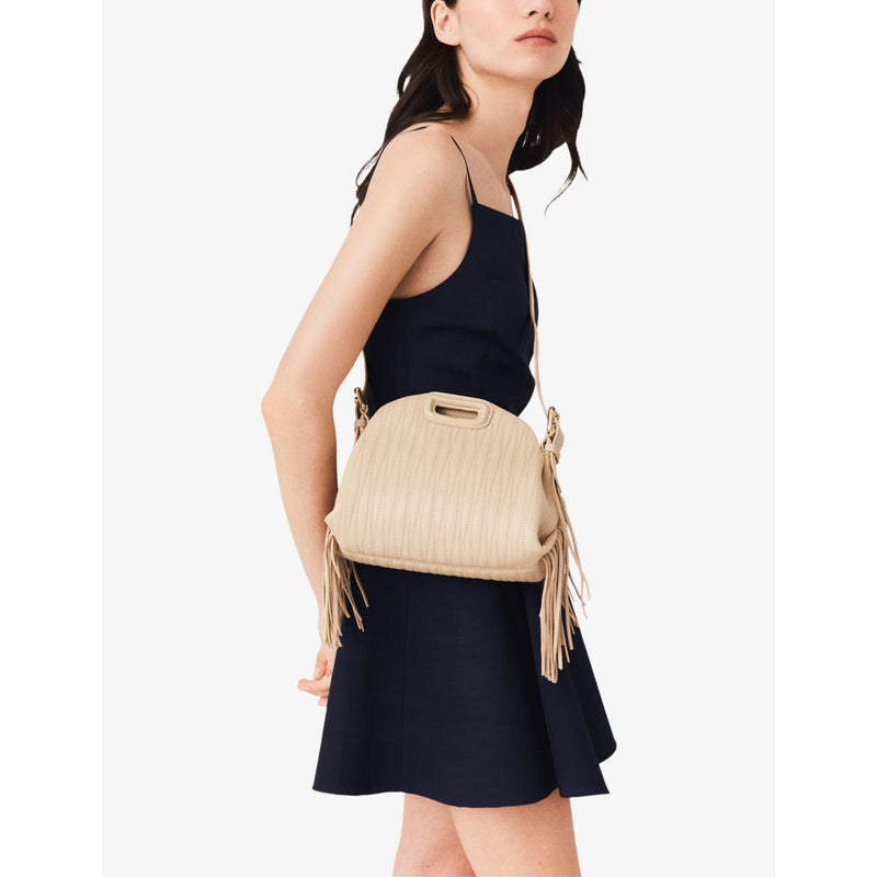 Maje Miss M mini leather shoulder bag (British brand)