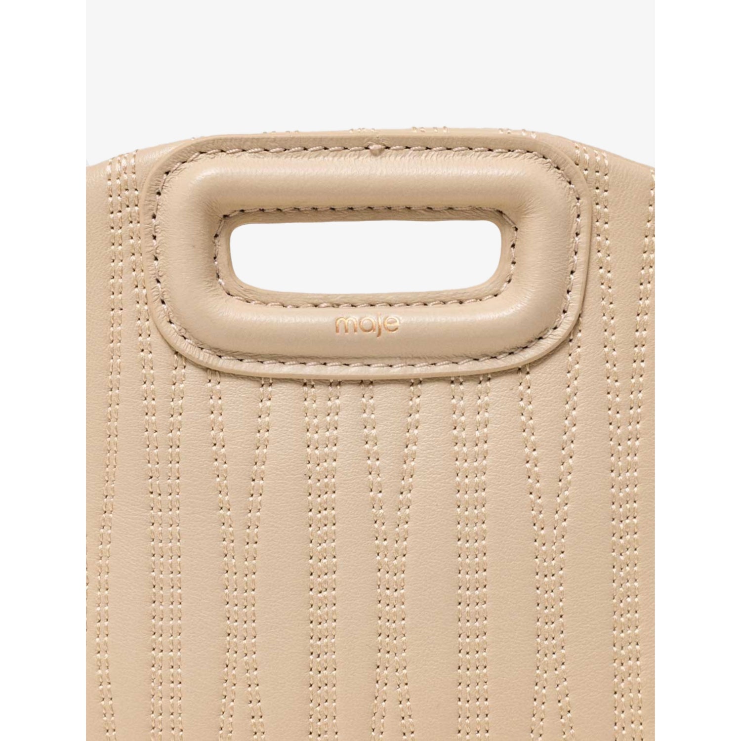 Maje Miss M mini leather shoulder bag (British brand)