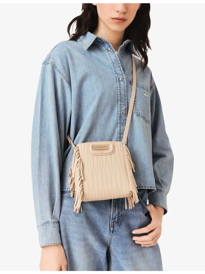 Maje mini leather bag - British product