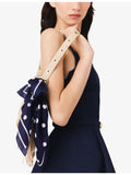 Maje polka-dot silk bandana scarf 58cm square (British brand)