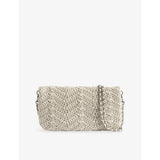 Zadig&Voltaire macramé cotton cross-body bag - British product