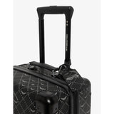 Zadig&Voltaire faux-leather luggage tag with monogram print 27cm, UK version