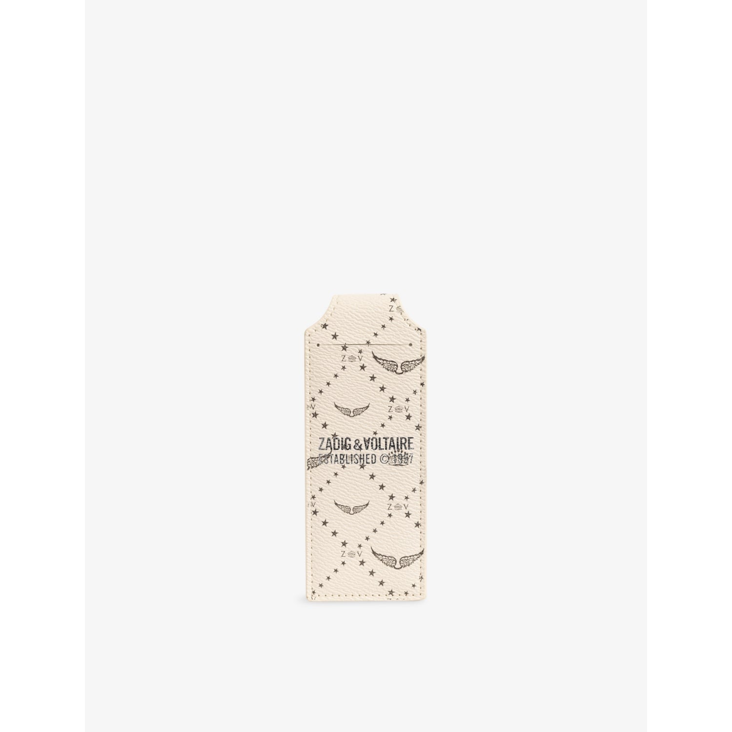 Zadig&Voltaire Z Travel Tag Faux-Leather Luggage Tag