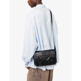 Balenciaga Le City flap leather cross-body bag (British brand)