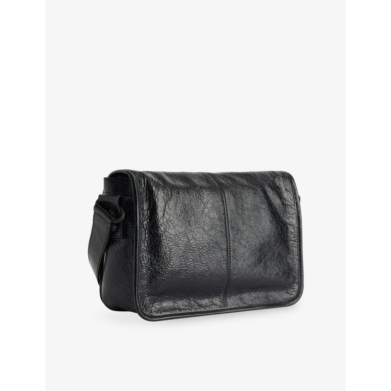 Balenciaga Le City flap leather cross-body bag (British brand)