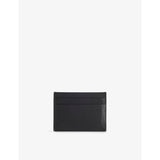 Balenciaga logo-print leather card holder, UK version