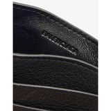 Balenciaga logo-print leather card holder, UK version
