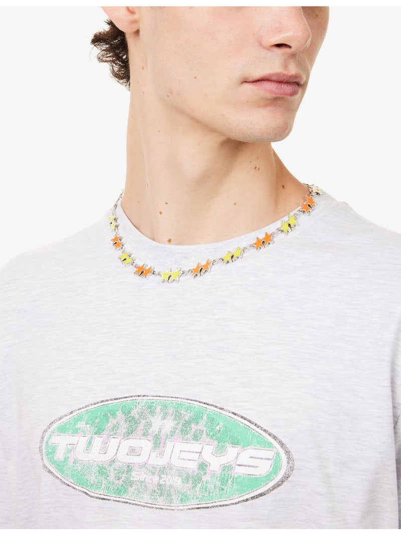 TwoJeys Melted Stars necklace with star motif, imported from the UK