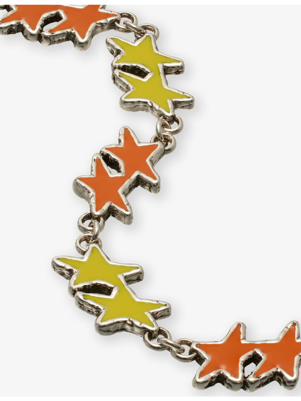 TwoJeys Melted Stars necklace with star motif, imported from the UK